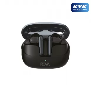 Rova BKG512S Bluetooth 5.3 TWS Kablosuz Kulaklık Siyah