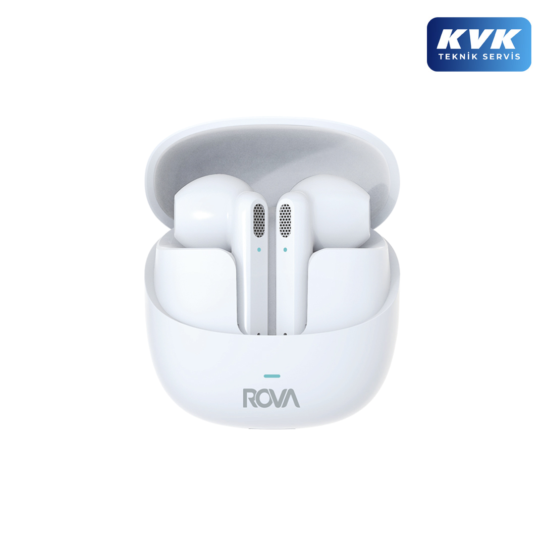 Rova BKG515 Bluetooth 5.3 TWS Kablosuz Kulaklık Beyaz Rova BKG515 Bluetooth 5.3 TWS Kablosuz Kulaklık Beyaz
