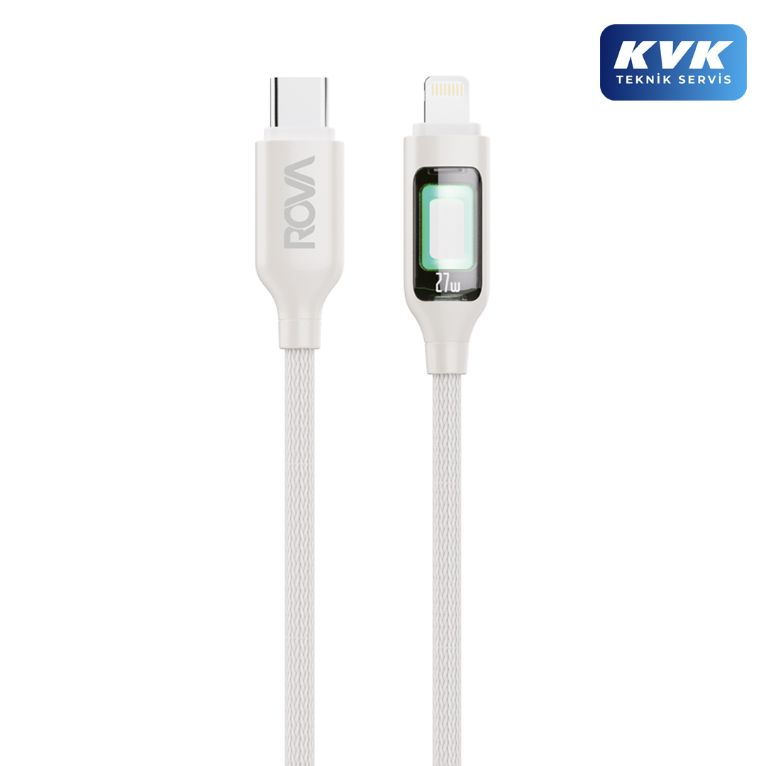 Rova RV-KB226L Type-C to Lightning Şarj Kablosu Rova RV-KB226L Type-C to Lightning Şarj Kablosu