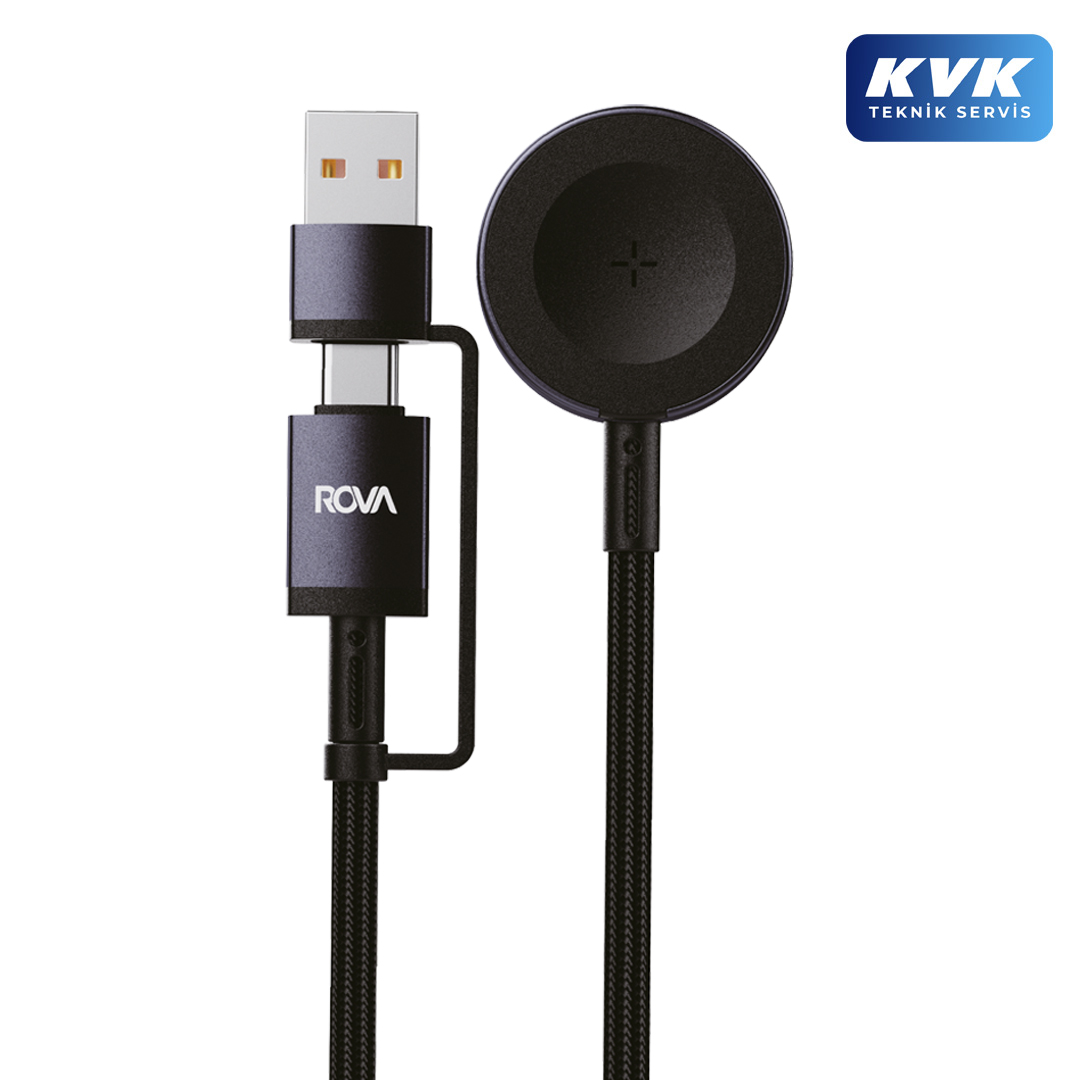 Rova RV-KB231 Apple Watch Kablosuz Şarj Kablosu Rova RV-KB231 Apple Watch Kablosuz Şarj Kablosu