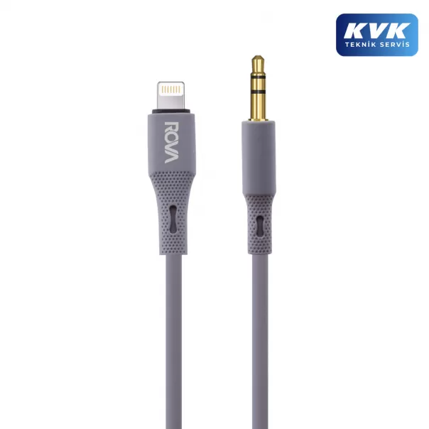 Rova RV-KBAL101 Lightning 3.5mm Aux Ses Kablosu Rova RV-KBAL101 Lightning 3.5mm Aux Ses Kablosu