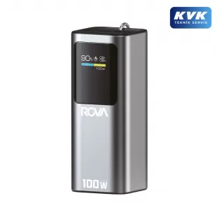 Rova PWS635G 20000mAh 100W Hızlı Şarj Destekli Powerbank