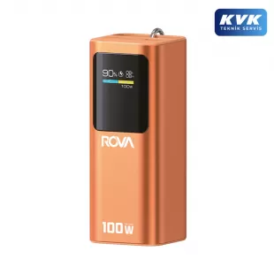 Rova PWS635T 20000mAh 100W Hızlı Şarj Destekli Powerbank
