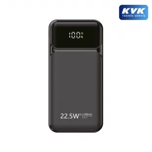 Rova PWS636S 10000mAh Dijital Göstergeli Hızlı Şarj Powerbank