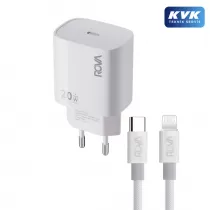 Rova RV-SB127L Lightning Kablolu Şarj Seti Type-C Adaptör