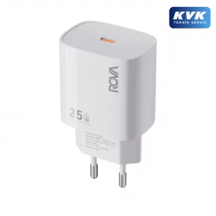 Rova RV-SB128 Type-C Hızlı Şarj Adaptörü