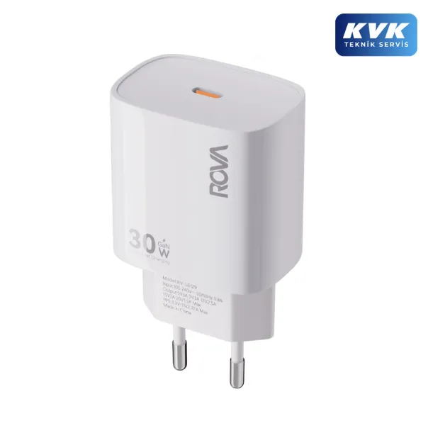 Rova RV-SB129 Type-C Hızlı Şarj Adaptörü Rova RV-SB129 Type-C Hızlı Şarj Adaptörü