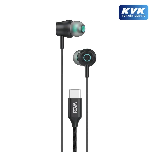 Rova BKG514T Type-C Girişli Kablolu Kulaklık Rova BKG514T Type-C Girişli Kablolu Kulaklık