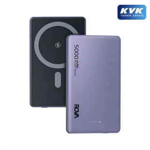 Rova PWS615 MageSafe'li Powerbank ve Taşınabilir Şarj Aleti - 5000 mAh