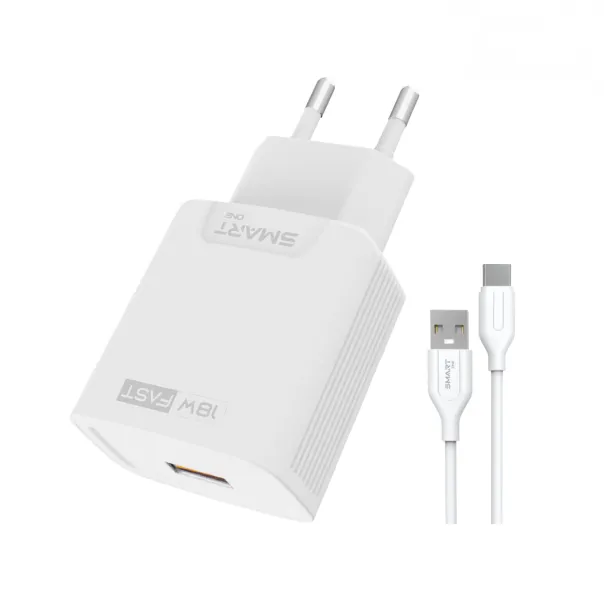 Smart One CH902T A Giriş 2.4A A-T Kablolu Şarj Aleti 10.5W