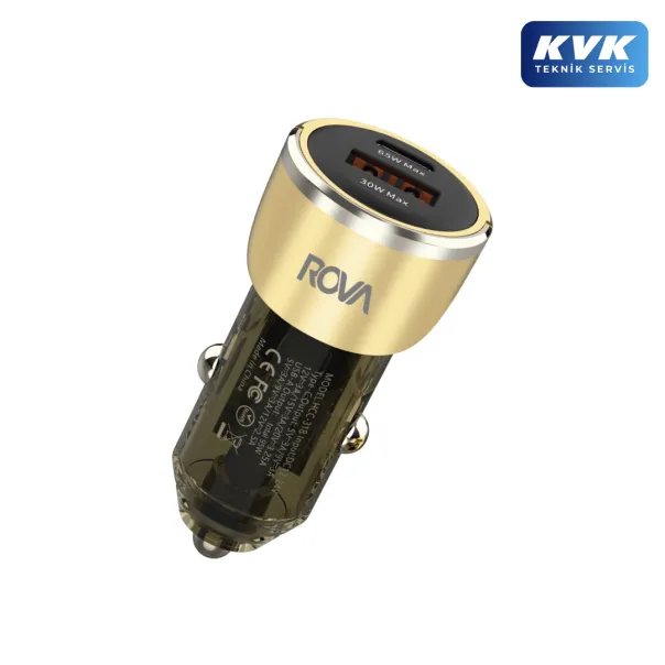 Rova OSB194 PD QC3.0 Hızlı Araç Şarj Aleti