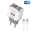 Rova SB112T 20W A+C Giriş Şarj Aleti PD20W C-C 1m Beyaz Kablo 