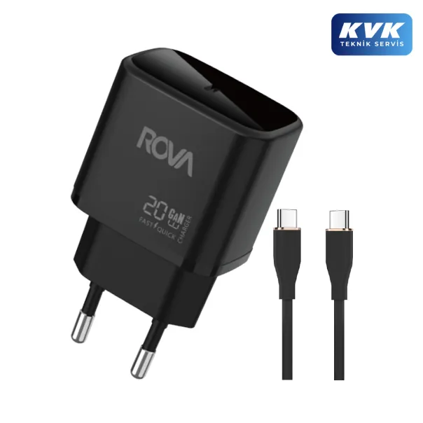 Rova SB122T Type-C Hızlı Şarj Aleti Şarj Kablo 20W