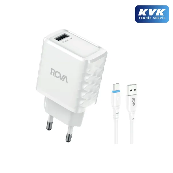 Rova SB114T A Giriş 2.4A A-T Kablolu Şarj Aleti 12W
