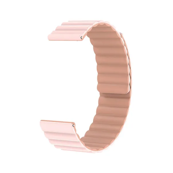 Kospet Tank S1 Akıllı Saat Çift Taraflı Mıknatıslı Kordon 20mm - Pembe