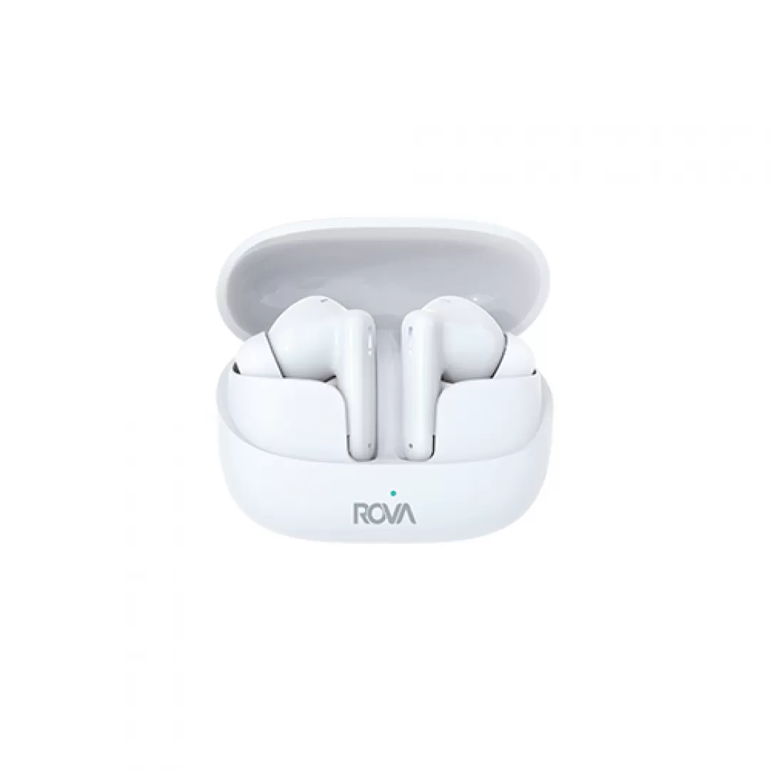 Rova BKG512B Bluetooth 5.3 TWS Kablosuz Kulaklık Beyaz Rova BKG512B Bluetooth 5.3 TWS Kablosuz Kulaklık Beyaz
