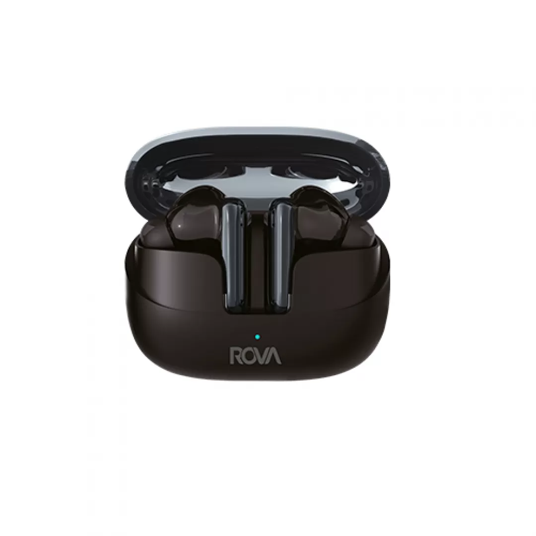 Rova BKG512S Bluetooth 5.3 TWS Kablosuz Kulaklık Siyah Rova BKG512S Bluetooth 5.3 TWS Kablosuz Kulaklık Siyah
